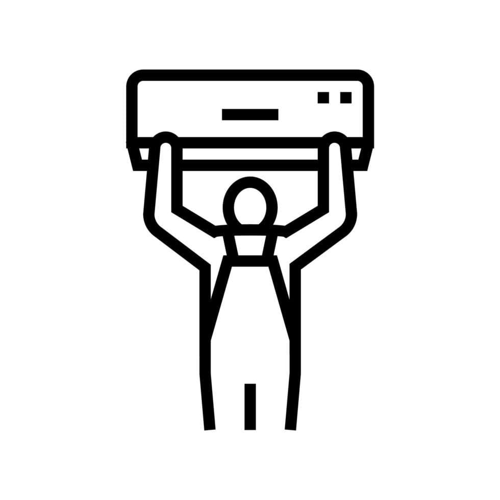 HVAC installation icon