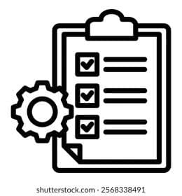 Premium maintenance agreement icon